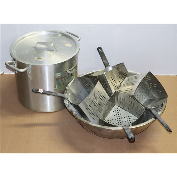 *BAILIFF SEIZURE* XL STAINLESS STEEL MIXING BOWL