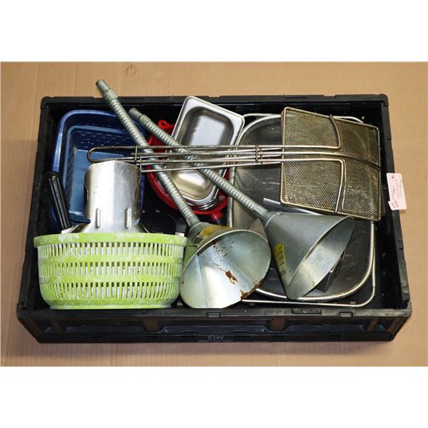 *BAILIFF SEIZURE* TRAY OF ASSORTED RESTAURANT