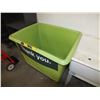 Image 1 : Heavy Duty Plastic Tub On Wheels