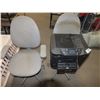 Image 1 : 2 Grey Office Chairs & Cannon Printer