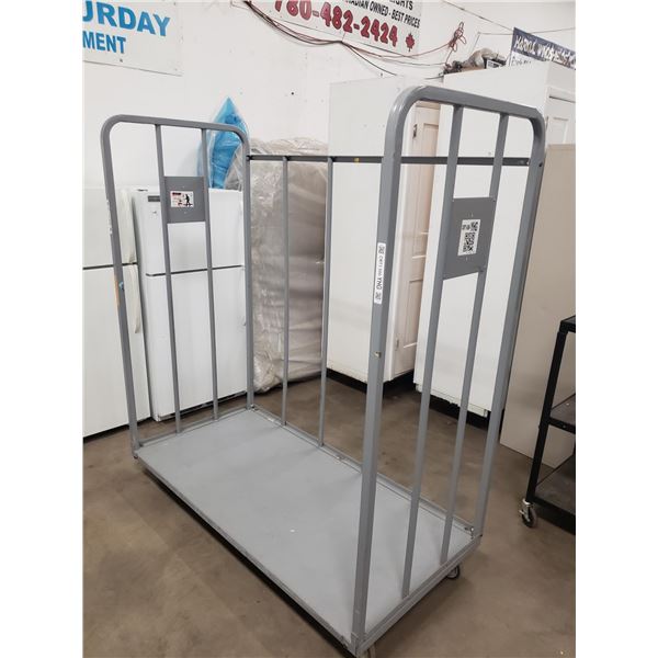 Metal Storage Cart On Wheels
