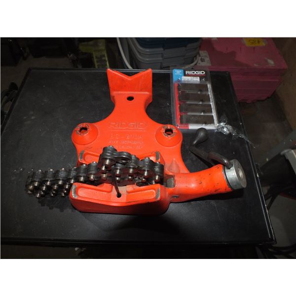 Ridgid Pipe Vise & Pipe Dies