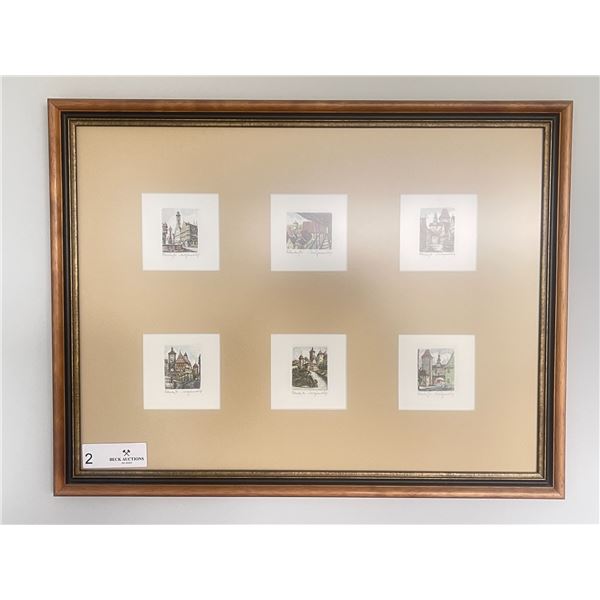 Miniature European Art Prints 20 x 16