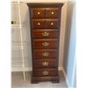 Image 1 : Roxton Walnut Tall Boy Dresser 21 x 15.5 x 54T