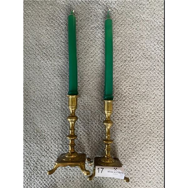 Brass Candle Sticks 7T