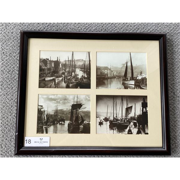 Antique Photographs Of Sailing Ships 17 x 14