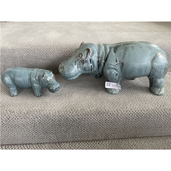 Ceramic Hippo Collection 16L