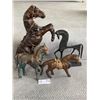 Image 1 : Horse Collection Wood Leather Metal 15T Largest