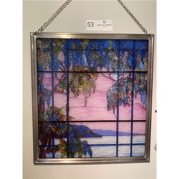 Stained Glass Art Piece 12 x 13