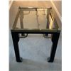 Image 2 : Beveled Glass & Brass Designer Side Tables 19 X 21