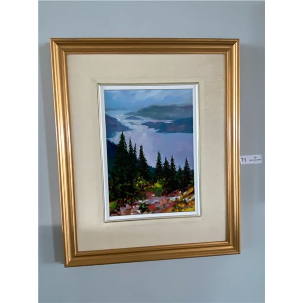 John H Burrow Oil On Board 19 x 23