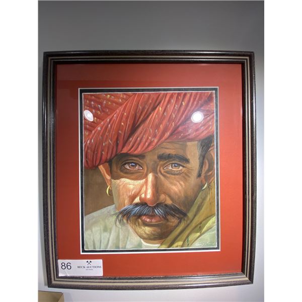 Afgani Man Acrylic 12 x 14