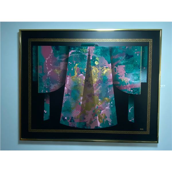 Noah Pink Komono Oil On Canvass Large 60 x 49