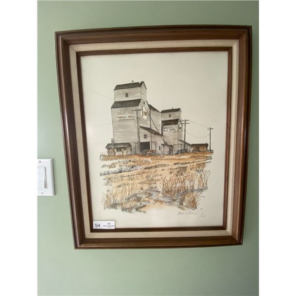 P H Andlaah Watercolur Print 72 / 175 20 x 24