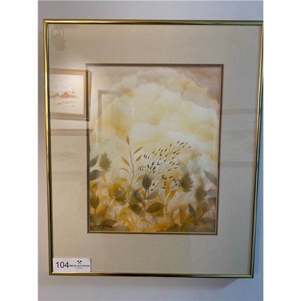 Leola Smith Silk Print 14W x 17L