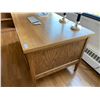 Image 2 : Solid Oak Office Desk (Contents Not Included) 60L x 34D x 30T