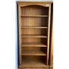 Image 1 : Solid Oak Book Shelf 33W x 11D x 72T