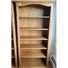 Image 1 : Solid Oak Book Shelf 33W x 11D x 72T