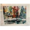 Image 2 : Watercolour Print By Francis Alty-Arscott (Winter Reflection) 20 x 17