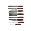 Image 1 : BUBBA BLADE COMPLETE KITCHEN & STEAK KNIFE SET W/KITCHEN BLCK