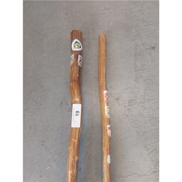 Pair Of Vintage Walking Sticks