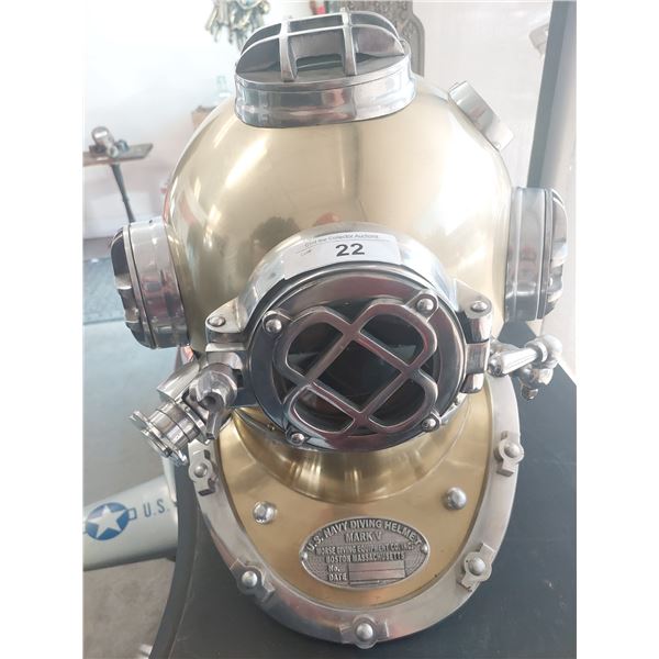 Beautiful Copper Diving Helmet