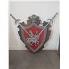 Image 1 : Large Wood And Metal Crest