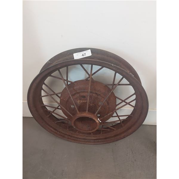 Antique Wheel True Spoke