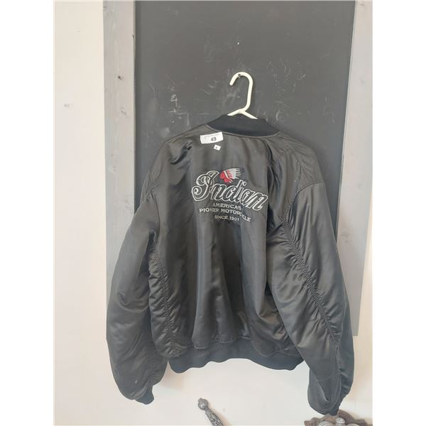 Vintage Indian Motorcycle Coat