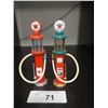 Image 1 : Pair Of Die Cast Gas Pumps
