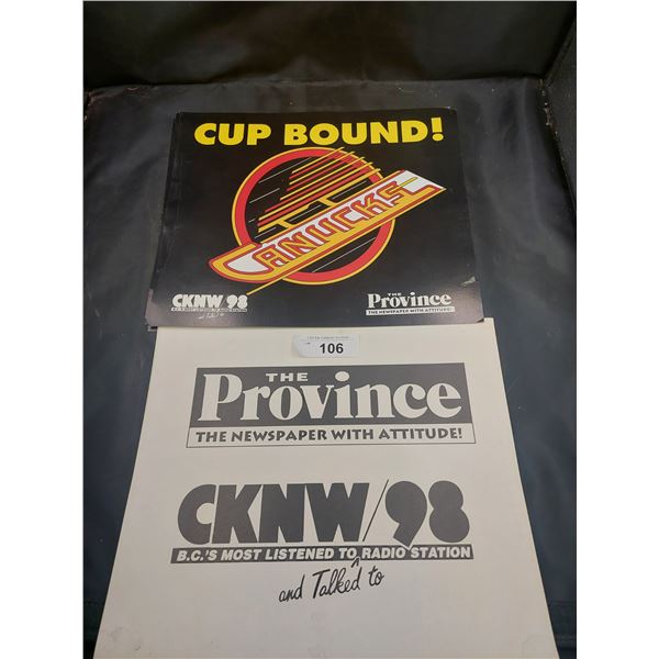 Collection of Vintage Cunucks Advertistemnts