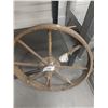Image 1 : Vintage Metal Farm Wheel