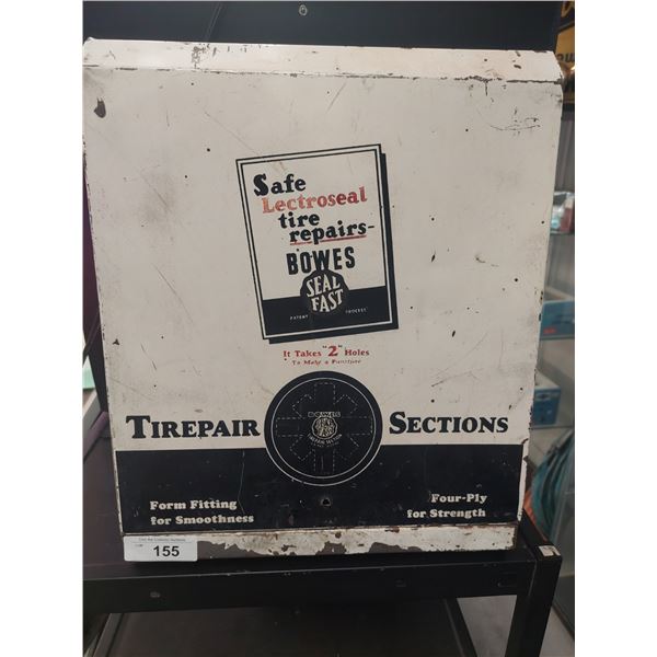 Vintage Bowes Metal Storage Cabinet