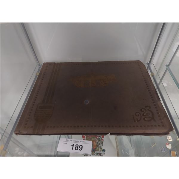 100 year old UBC Year Book