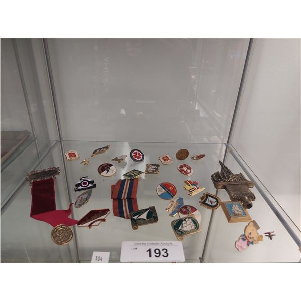VariousPins And Medals