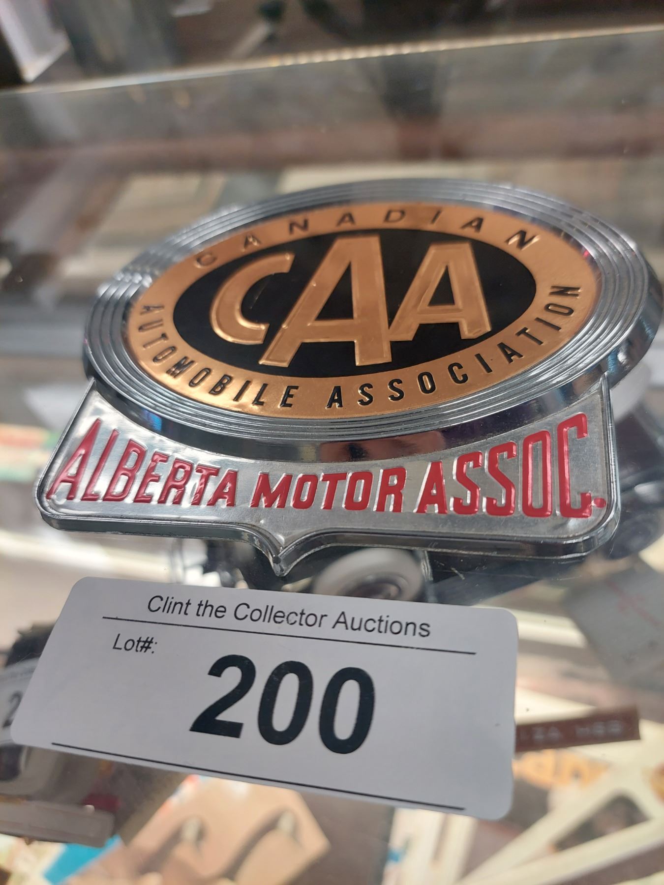 Vintage Radiator Badge