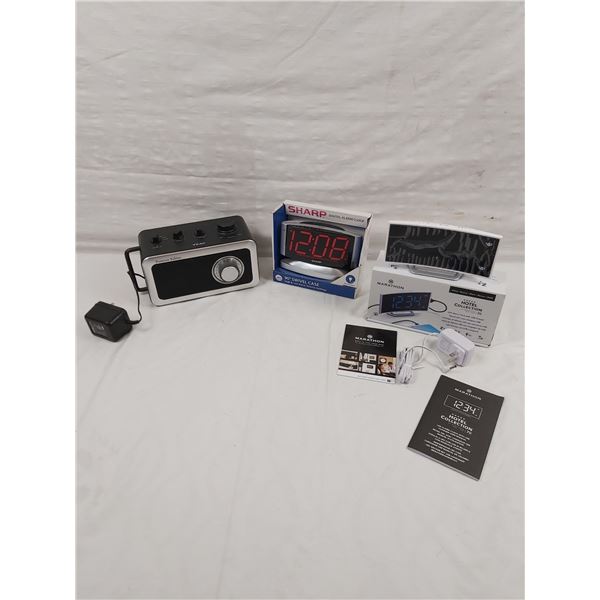 Alarm Clocks and Radio