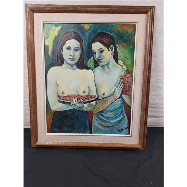 Painting of Two Women