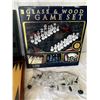 Image 2 : Glass & Wood 7 Game Set