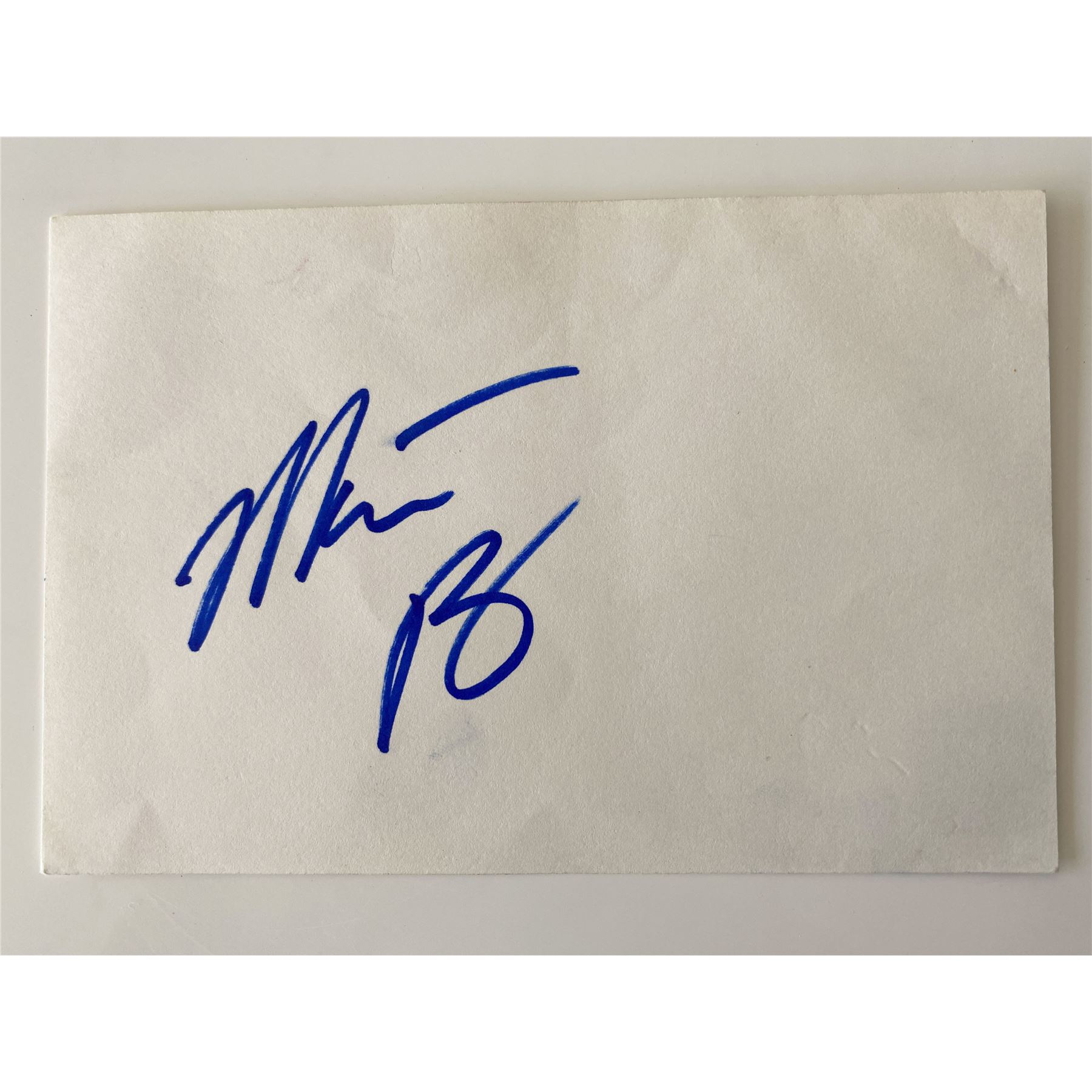 Matthew Perry Inscription Matthew Perry Signature Cut