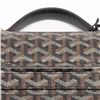Image 4 : Goyard Black Goyardine Coated Canvas Chypre Deux Soufflets Briefcase Bag