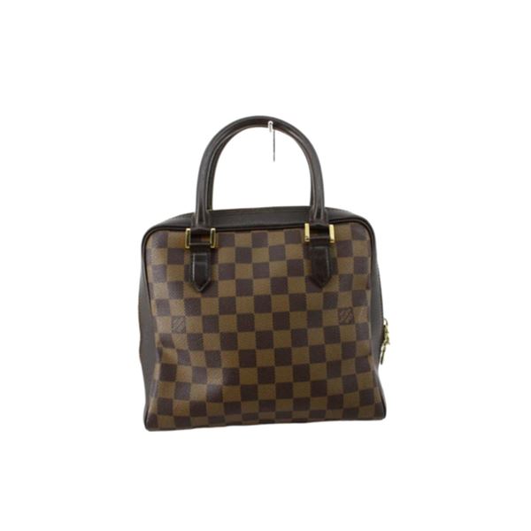 Louis Vuitton Damier Ebene Canvas Leather Brera Handbag