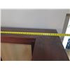 Image 9 : Koa Wood "L" Shaped Display Cases w/ 3 Shelves & Glass Doors 64"x55"L x11"x55"H