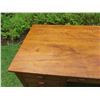 Image 2 : Koa Wood Desk w/ 7 Drawers, 72" x 37.5" x 29"H (see details for history)