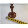 Image 8 : Koa Wood Pedestal Goblet (2 pieces) 4" dia, 11"H