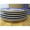 Image 2 : Qty 7 Floral Plates made in Japan 9.5" dia