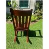 Image 8 : Vintage Koa Wood Rocking Chair (was added to the catalog Oct. 21)