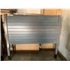 Image 1 : Gray Slat Style Wooden Headboard