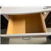 Image 2 : Single Drawer White Bedside Table