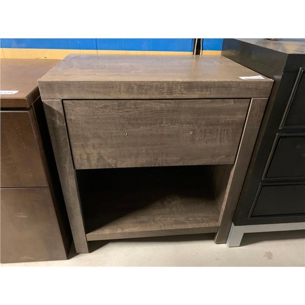 Single Door Woodgrain Bedside table ( hardware inside)